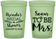 Custom Bridal Shower 16 oz Glow In The Dark Cups - Soon To Be Mrs | 100013