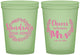 Custom Bridal Shower 16 oz Glow In The Dark Cups - Future Mrs | 100015