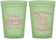Custom Bridal Shower 16 oz Glow In The Dark Cups - Cheers To The Bride | 100019
