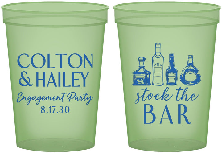 Custom Engagement 16 oz Glow In The Dark Cups - Stock The Bar | 10005