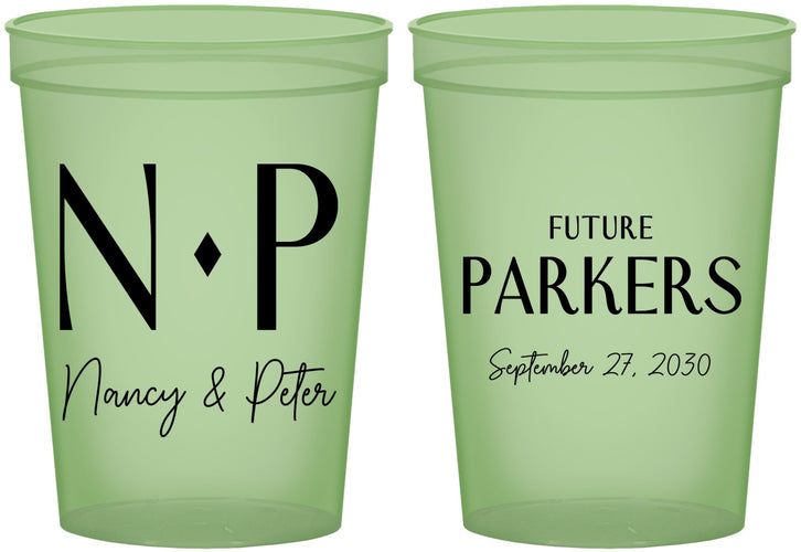 Custom Engagement 16 oz Glow In The Dark Cups - Future | 10010