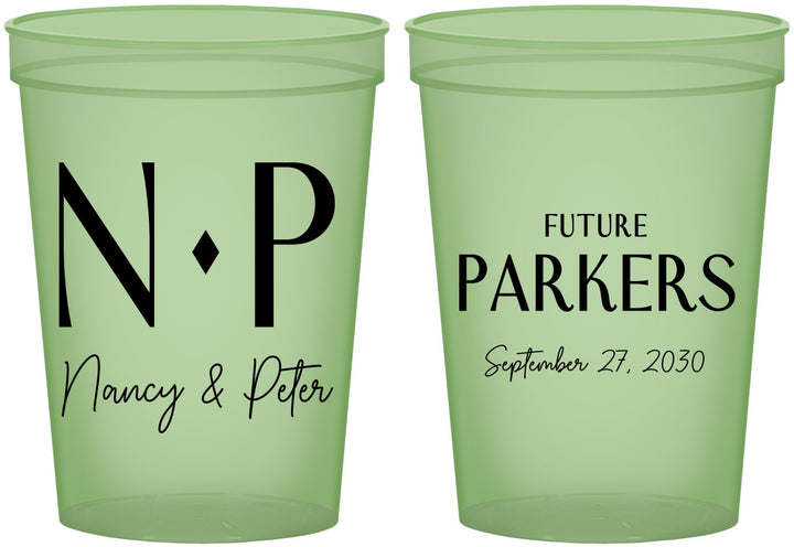 Custom Engagement 16 oz Glow In The Dark Cups - Future | 10010