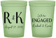 Custom Engagement 16 oz Glow In The Dark Cups - We Are Engaged | 10011