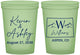 Custom Wedding 16 oz Glow In The Dark Cups - Colorado | 105