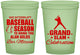 Custom Bar Mitzvah 16 oz Glow In The Dark Cups - 13th Birthday Baseball | 110004