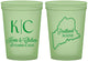 Custom Wedding 16 oz Glow In The Dark Cups - Maine | 118