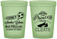 Custom Bat Mitzvah 16 oz Glow In The Dark Cups - 12th Birthday Soccer | 120014