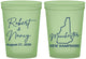 Custom Wedding 16 oz Glow In The Dark Cups - New Hampshire | 128