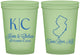 Custom Wedding 16 oz Glow In The Dark Cups - New Jersey | 129