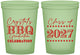 Custom Graduation 16 oz Glow In The Dark Cups - Class Of 2027 Bbq | 130005