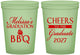 Custom Graduation 16 oz Glow In The Dark Cups - Class Of 2027 Bbq | 130006