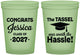 Custom Graduation 16 oz Glow In The Dark Cups - Class Of 2027 Tassel Hassel | 130012