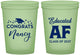 Custom Graduation 16 oz Glow In The Dark Cups - Class Of 2027 Educated Af | 130016