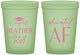 Custom Graduation 16 oz Glow In The Dark Cups - Class Of 2027 Educated Af | 130019