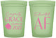 Custom Graduation 16 oz Glow In The Dark Cups - Class Of 2027 Educated Af | 130040