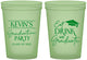 Custom Graduation 16 oz Glow In The Dark Cups - Class Of 2027 Eat Drink Graduate | 130043