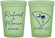 Custom Wedding 16 oz Glow In The Dark Cups - South Carolina | 139
