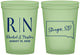 Custom Wedding 16 oz Glow In The Dark Cups - South Dakota | 140