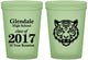 Custom Class Reunion 16 oz Glow In The Dark Cups - Class Of 2017 10 Year | 140000