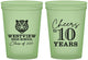 Custom Class Reunion 16 oz Glow In The Dark Cups - Class Of 2017 10 Year | 140005