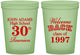 Custom Class Reunion 16 oz Glow In The Dark Cups - Class Of 1997 30 Year | 140007