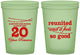 Custom Class Reunion 16 oz Glow In The Dark Cups - Class Of 2007 20 Year | 140011