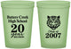 Custom Class Reunion 16 oz Glow In The Dark Cups - Class Of 2007 20 Year | 140016