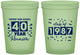 Custom Class Reunion 16 oz Glow In The Dark Cups - Class Of 1987 40 Year | 140018