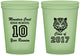 Custom Class Reunion 16 oz Glow In The Dark Cups - Class Of 2017 10 Year | 140020