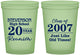 Custom Class Reunion 16 oz Glow In The Dark Cups - Class Of 2007 20 Year | 140026