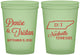 Custom Wedding 16 oz Glow In The Dark Cups - Tennessee | 141
