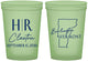 Custom Wedding 16 oz Glow In The Dark Cups - Vermont | 144