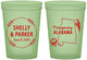 Custom Wedding 16 oz Glow In The Dark Cups - Alabama | 150