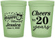 Custom Retirement 16 oz Glow In The Dark Cups - Off The Clock | 150001