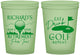 Custom Retirement 16 oz Glow In The Dark Cups - Eat Drink Golf Repeat | 150006