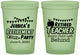 Custom Retirement 16 oz Glow In The Dark Cups - Teacher | 150021