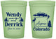 Custom Wedding 16 oz Glow In The Dark Cups - Colorado | 155