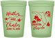 Custom Wedding 16 oz Glow In The Dark Cups - Florida | 158