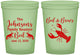 Custom Family Reunion 16 oz Glow In The Dark Cups - Crawfish Boil | 160005