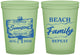 Custom Family Reunion 16 oz Glow In The Dark Cups - Beach Family Repeat | 160013