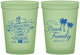 Custom Family Reunion 16 oz Glow In The Dark Cups - Beach Family Repeat | 160014