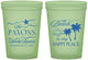 Custom Family Reunion 16 oz Glow In The Dark Cups - Beach Is My Happy Place | 160016