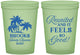 Custom Family Reunion 16 oz Glow In The Dark Cups - Beach Reunited | 160017