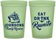 Custom Family Reunion 16 oz Glow In The Dark Cups - Cruise Nautical | 160023