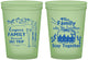 Custom Family Reunion 16 oz Glow In The Dark Cups - Ski Trip | 160041