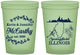 Custom Wedding 16 oz Glow In The Dark Cups - Illinois | 162