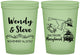 Custom Wedding 16 oz Glow In The Dark Cups - Maryland | 169