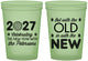 Custom New Years 16 oz Glow In The Dark Cups - 2027 Out With The Old | 170000