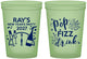 Custom New Years 16 oz Glow In The Dark Cups - 2027 Pop Fizz Drink | 170007