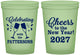 Custom New Years 16 oz Glow In The Dark Cups - 2027 Cheers | 170011